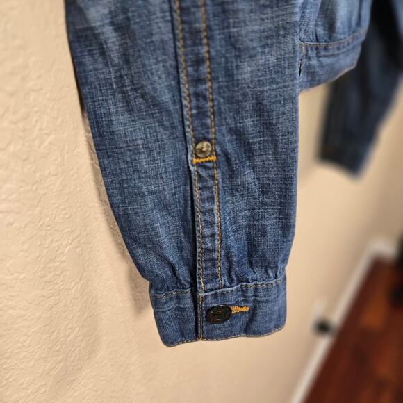 True Religion Blue Denim Jacket - Picture 2 of 13